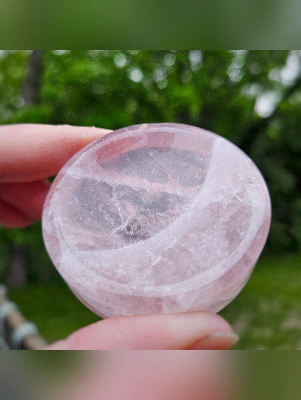 Rose Quartz Sphere Base